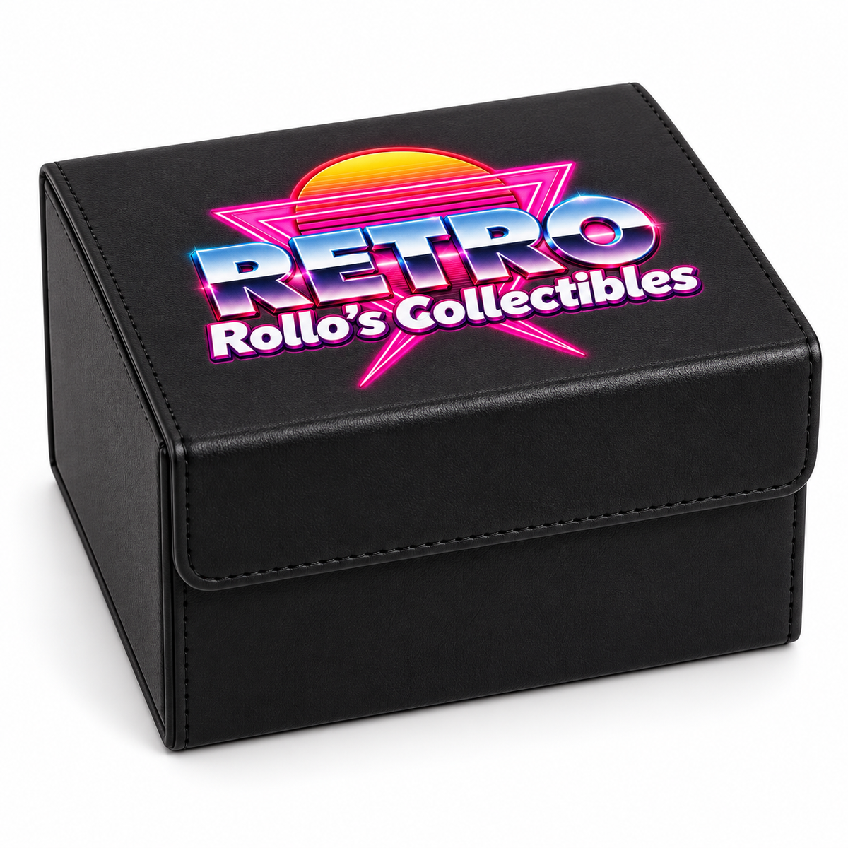 Retro Rollo's Collectibles Trading Card Storage Box - Black