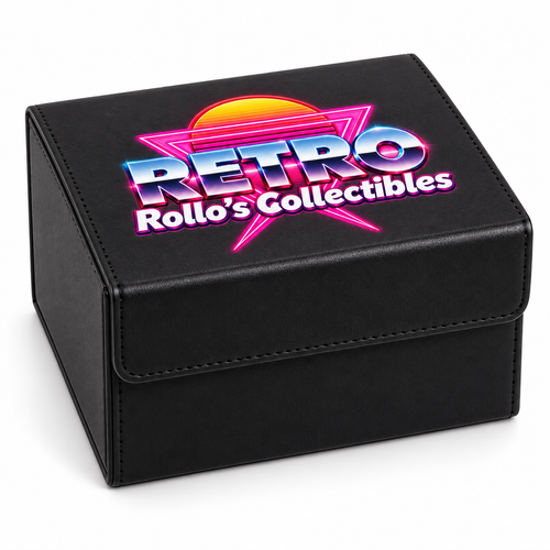 Retro Rollo's Collectibles Trading Card Storage Box - Black
